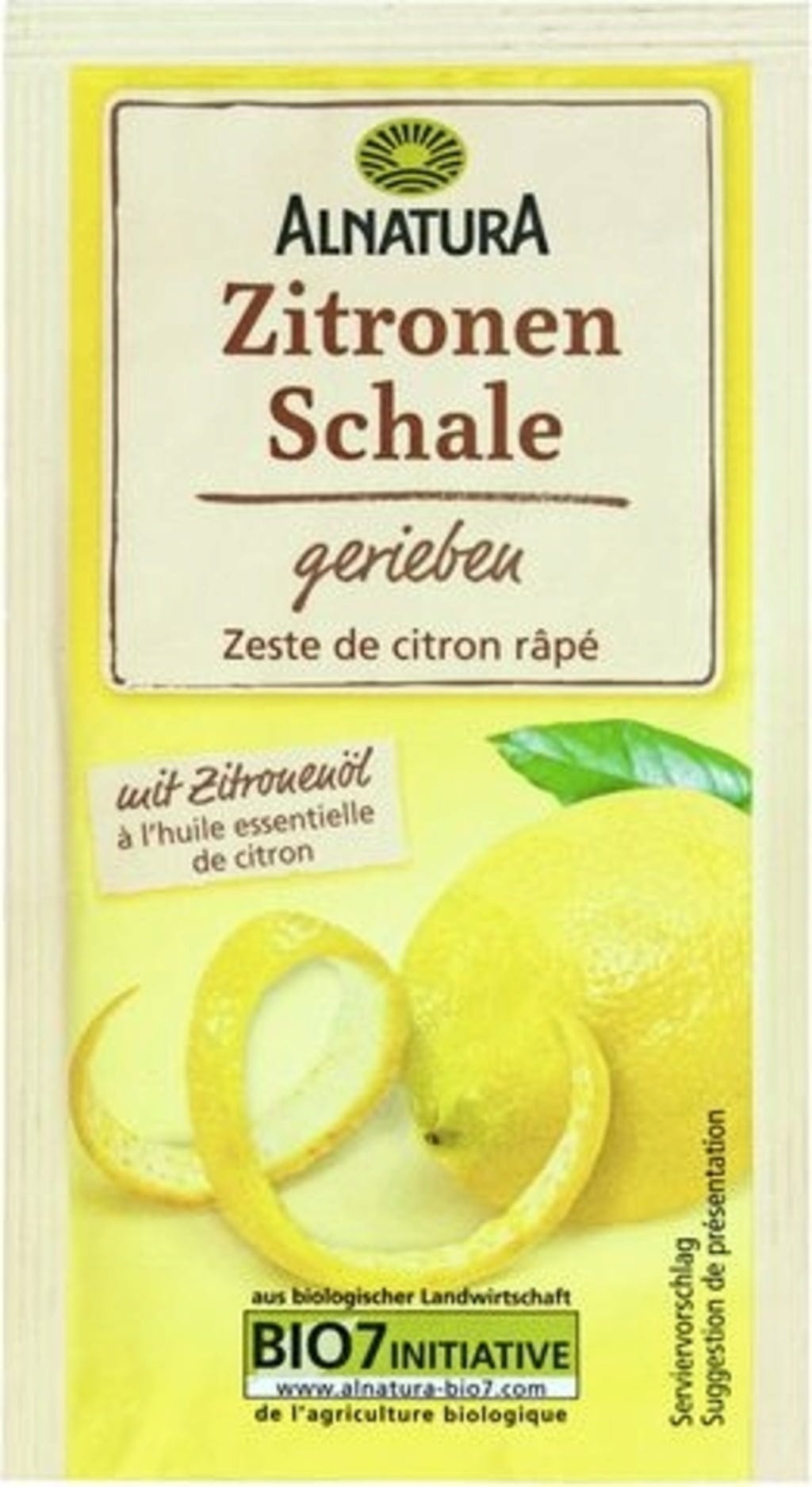 Alnatura Bio starta skórka cytryny, 5 g