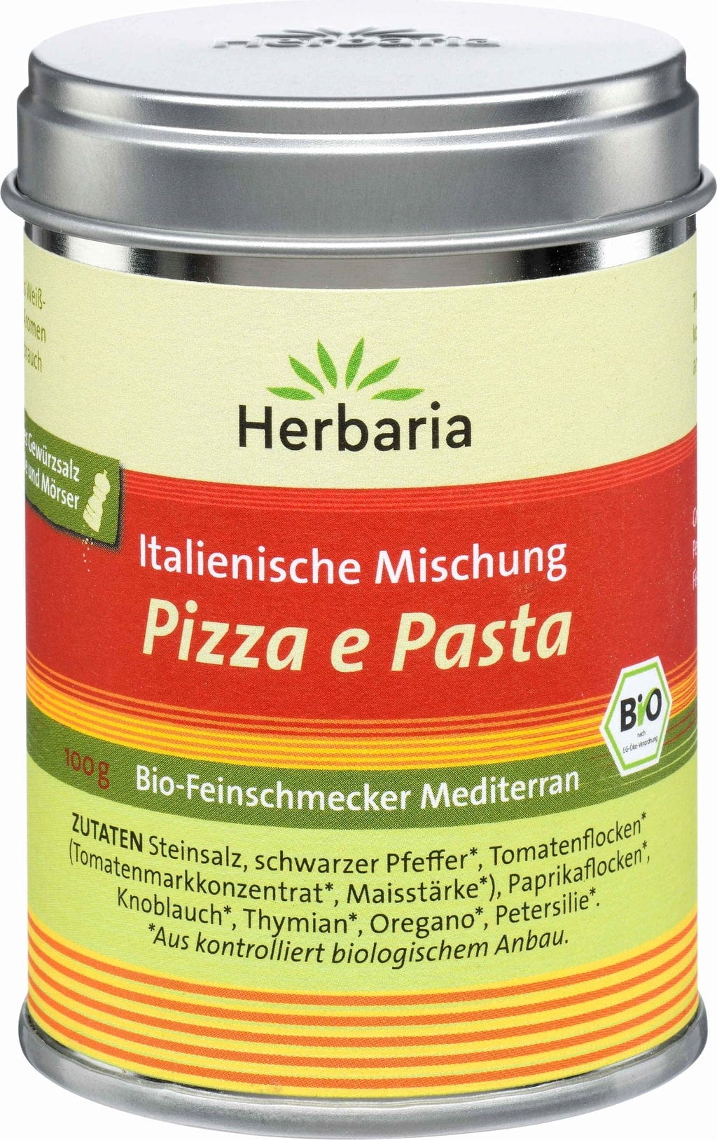 Herbaria Pizza e Pasta, Puszka, 100g