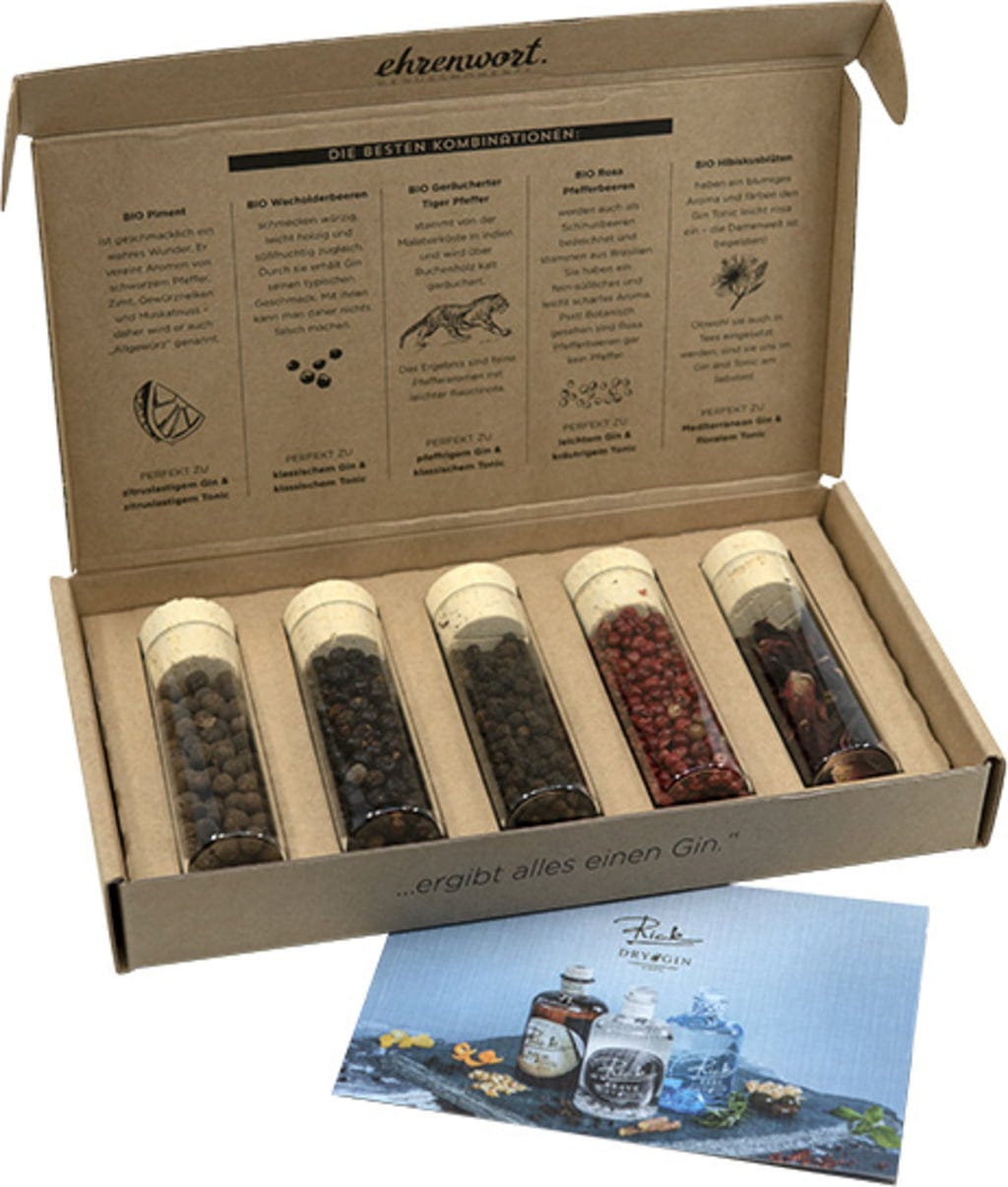 Ehrenwort Zestaw ORGANIC Gin Botanicals, 72 g