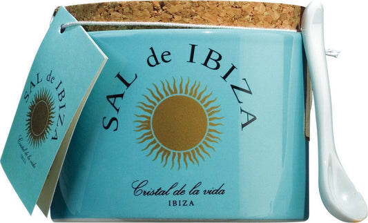 Sal de Ibiza Fleur de Sel w ceramicznej miseczce, 150 g