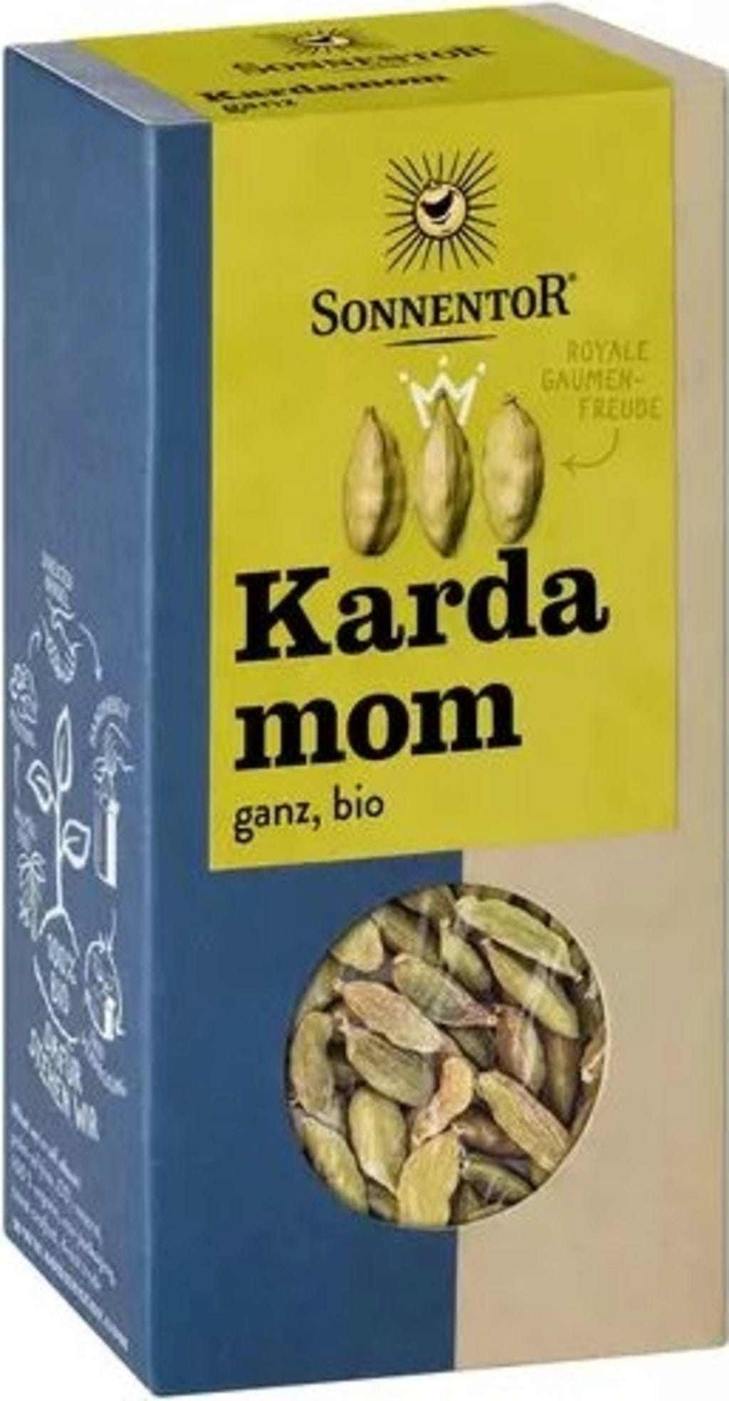 Sonnentor Kardamon, cały, 40g