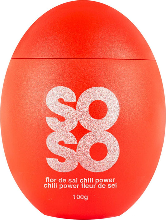 SoSo Factory Fleur de Sel "Chili-Power", 100 g