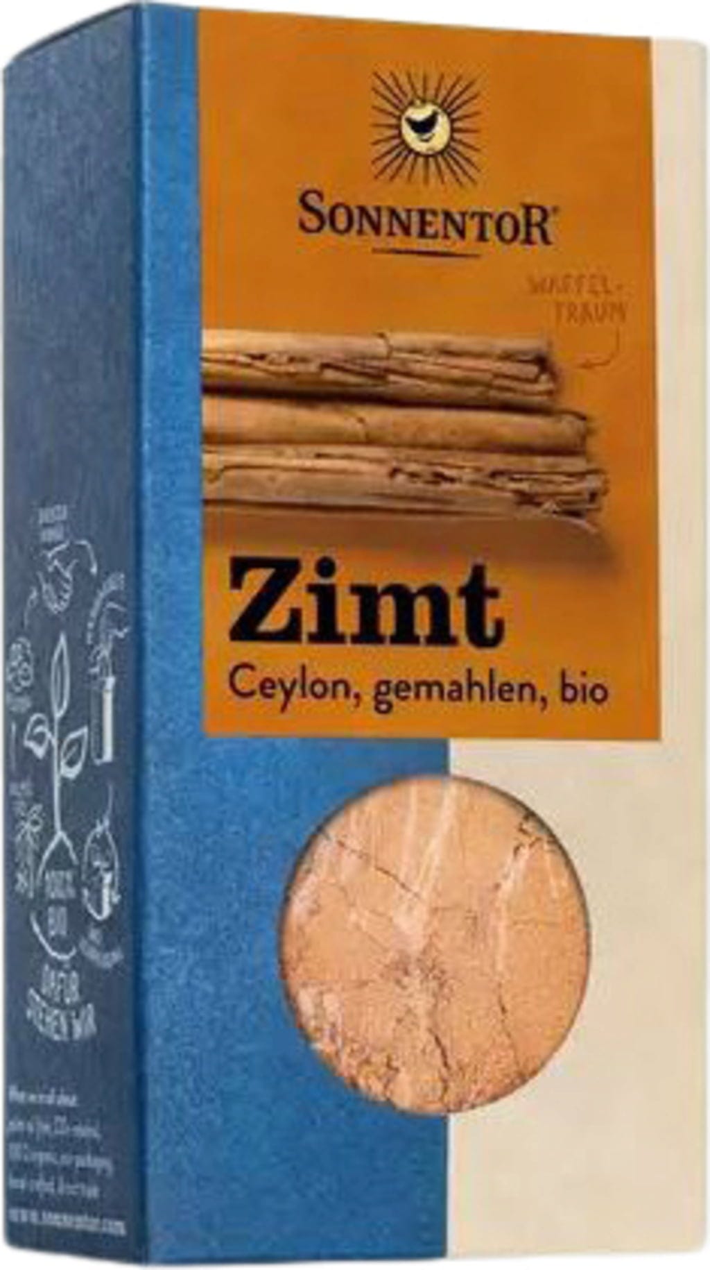 Sonnentor Cynamon Cejloński, mielony, 40 g