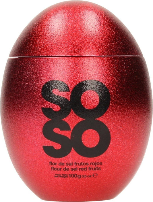 SoSo Factory Fleur de Sel z czerwonymi owocami, 100 g