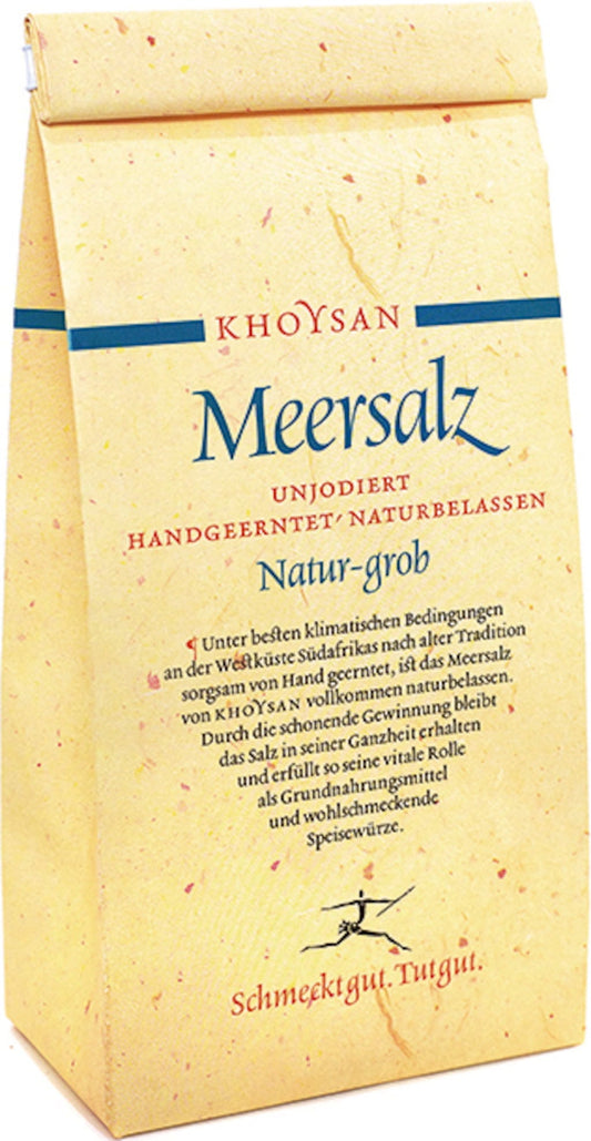 Khoysan Meersalz Naturalna sól morska - gruba, 1 kg