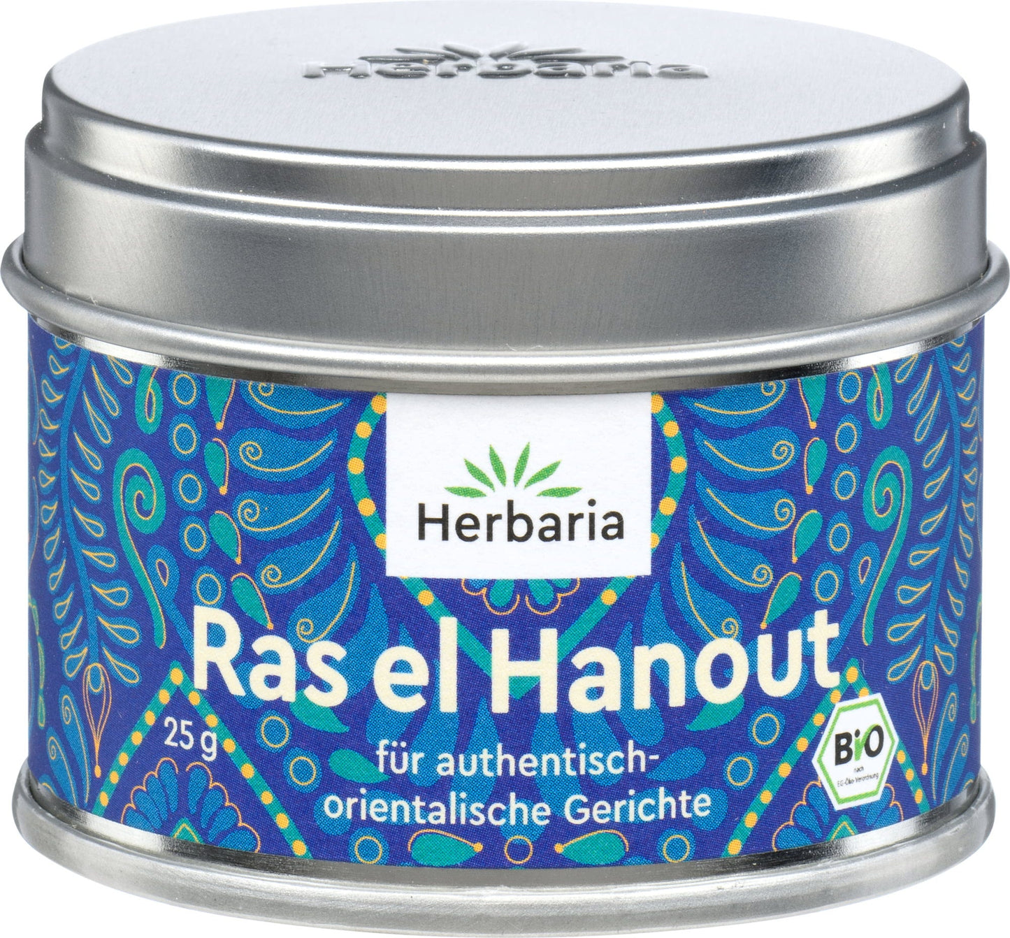 Herbaria Bio Ras el Hanout - przyprawa w puszce, 25 g