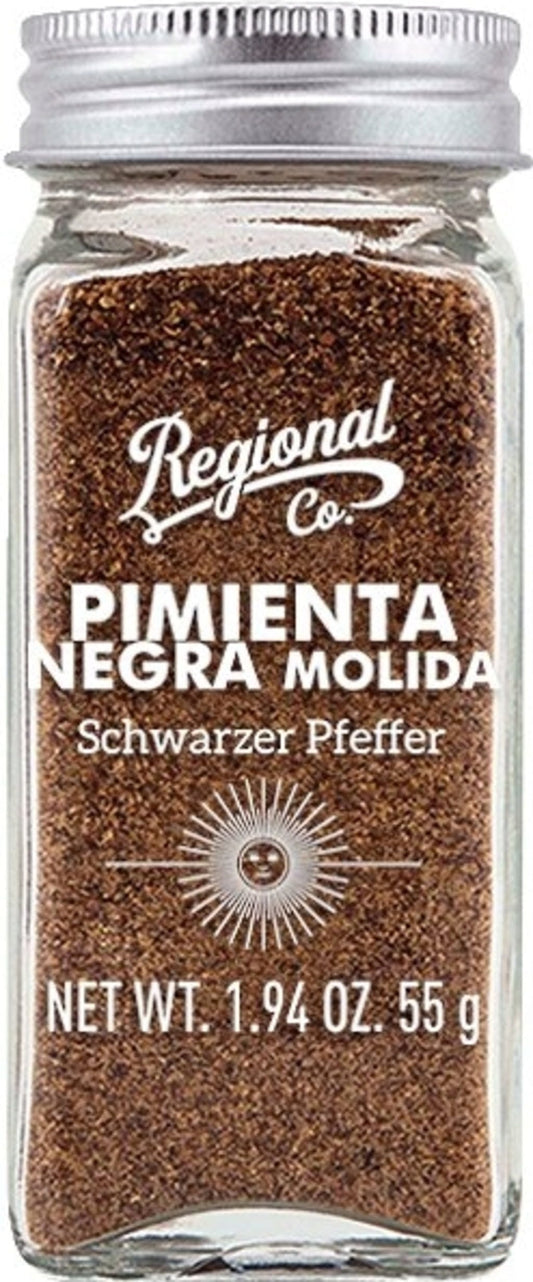 Regional Co. Czarny pieprz, 55 g