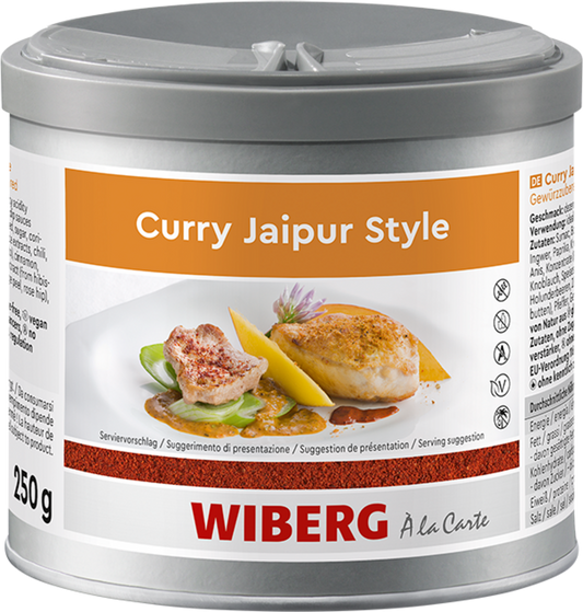 Wiberg Curry Jaipur Style - mieszanka przypraw, 250 g