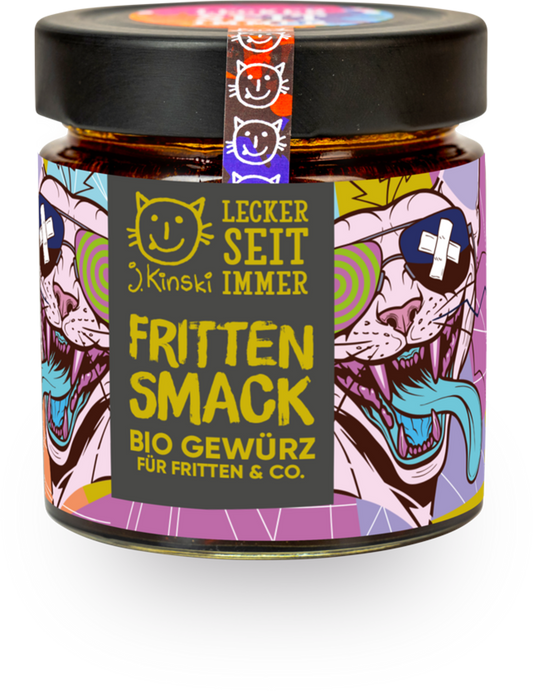J.Kinski Bio Fritten Smack - Mieszanka przypraw, 100 g